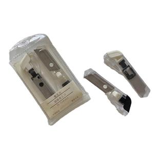 拆快递小刀迷你透明美工刀小号便携学生快递开箱拆信封办公裁纸美工刀