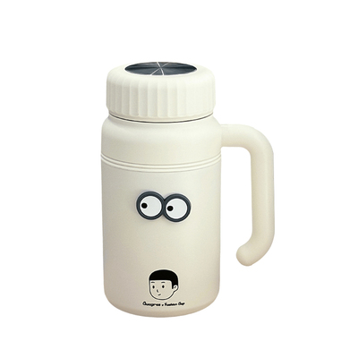 2025男生冬季泡茶保温杯大容量陶瓷茶杯家用便携带把咖啡杯水杯