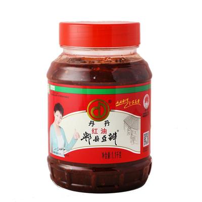 丹丹红油郫县豆瓣酱1100g工厂店