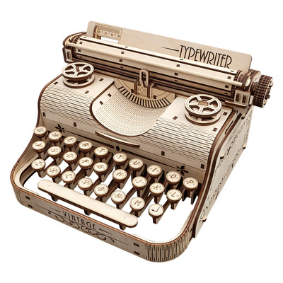 EWA打字机模型机械复古家居摆件
