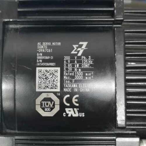 议价SGM7G-09A7C61安川词服电机成色漂亮保修3
