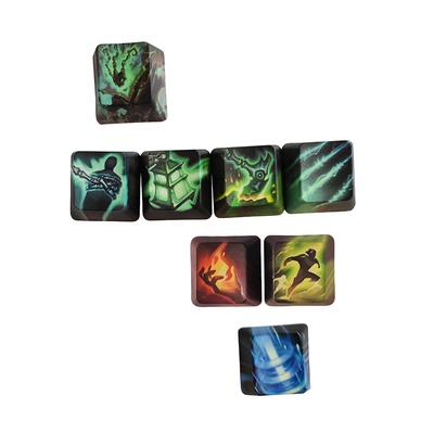 英雄联盟LOLPBT热升华技能键帽