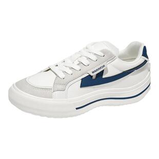 Warrior/回力小风帆德训鞋夏季女鞋增高厚帆布鞋运动休闲鞋情侣款