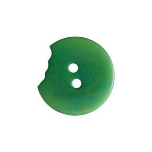 绝版25mm一颗价 德国JIM萌萌咬了一口的翡翠绿象牙棕榈纽扣