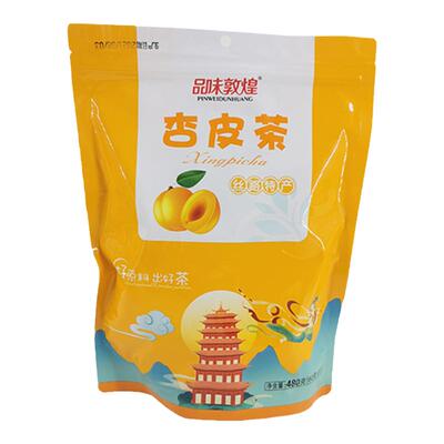 品味敦煌敦威杏皮茶花果茶原料