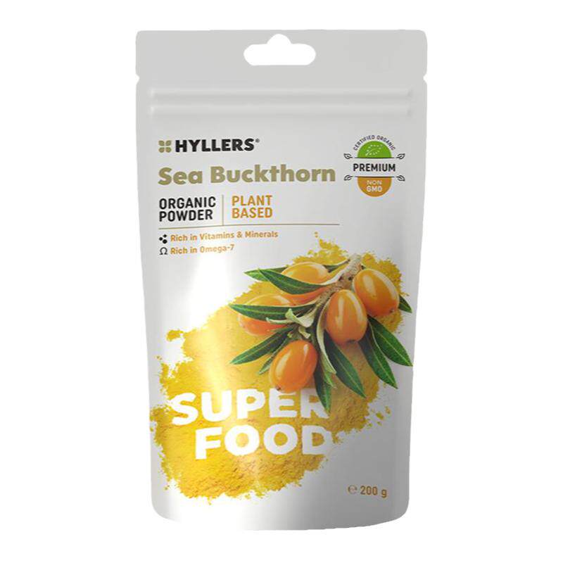 芬兰Hyllers有机巴西莓越橘蔓越莓沙棘粉西芹甜菜卡姆姜黄蛋白粉