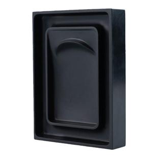 砚台带盖启明文房回字书法专用天然原石墨水砚台毛笔墨汁磨墨不干