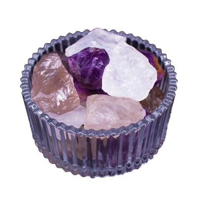 天然水晶消磁石净化消磁原石套装