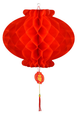 挂饰新年春节蜂窝纸灯笼