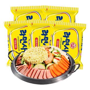 韩国进口不倒翁方便面面饼部队火锅面拉面速食泡面韩式餐饮面条