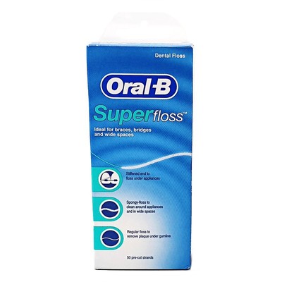 美国进口欧乐B正畸牙线清洁