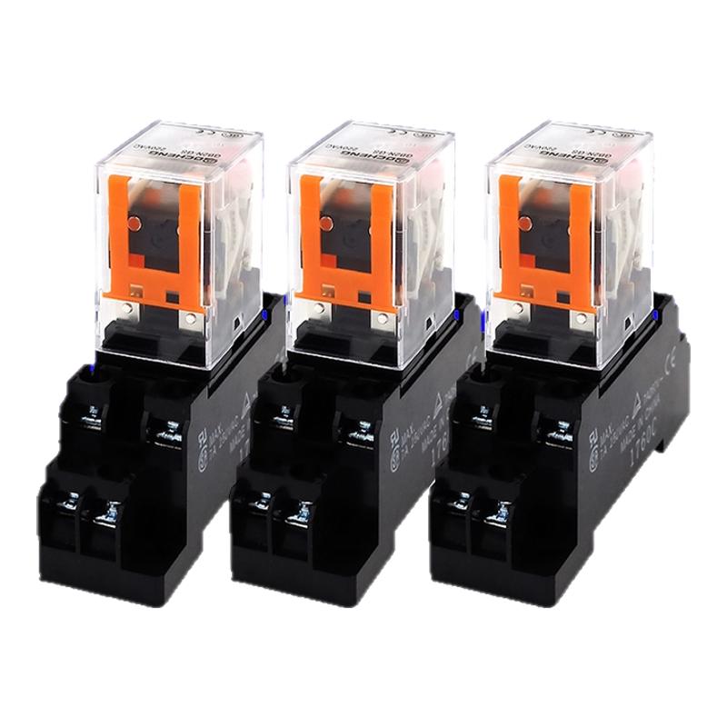 中间继电器24V交流直流12V220伏GB2N-GS小型继电器8脚14脚GB4N-GS