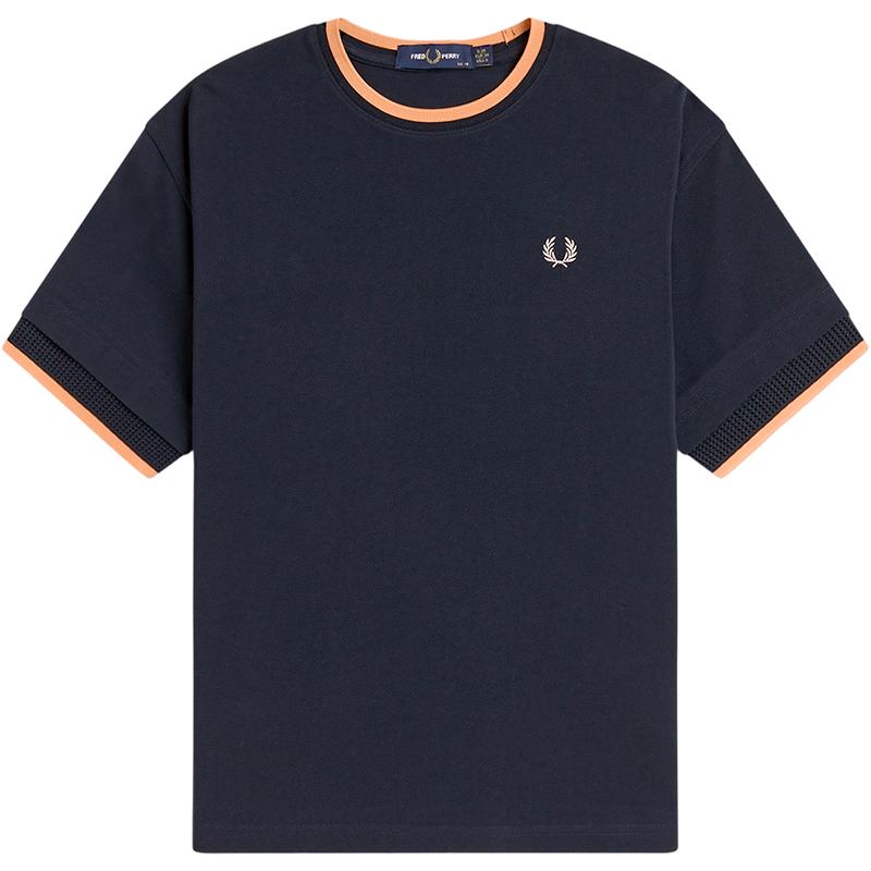 FREDPERRY圆领短袖T恤简约休闲