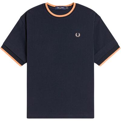 FREDPERRY圆领短袖T恤简约休闲