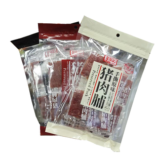 包邮金安记香辣手撕黑椒原味猪肉脯松风干肉90g休闲零食独立包装