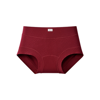 红色本命年女士纯棉内裤