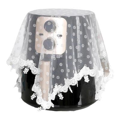 萱丽鹏多用盖巾网纱蕾丝盖布