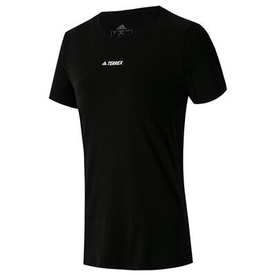 Adidas/阿迪达斯正品当季新款女子户外运动短袖 GQ3784 GQ3785