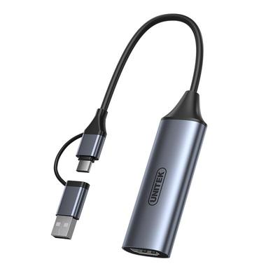 优越者视频采集卡2合1接口高清