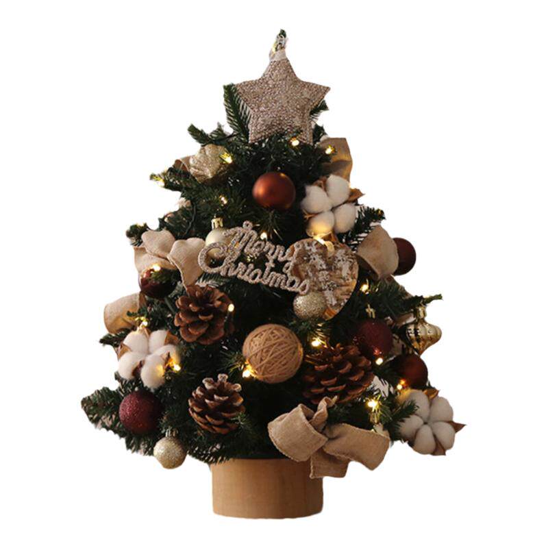 圣诞树桌面布置氛围摆件