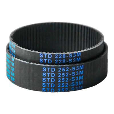 捷豹同步皮带STD S3M 198 201 204 207 210 213 216-S3M传动/带齿