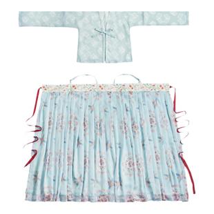 古风汉服女童齐胸襦裙原创唐制夏秋国风复原一片式汉服中秋节洛阳