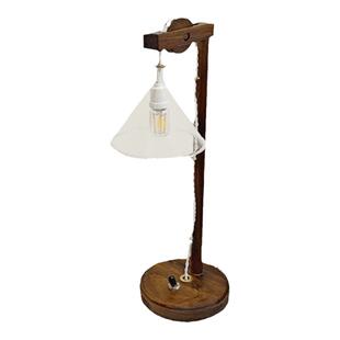 复古日式系国风道具实木制台灯饰手工匠人作器具桌面怀旧拍照摆件