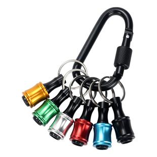 戴恩批头收纳神器钥匙扣快换接杆挂扣快挂批头收纳神器铝合金套装