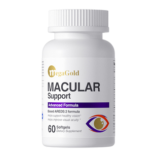 【自营】MegaGold缓衰明目护眼软胶囊进口成人叶黄素护眼正品