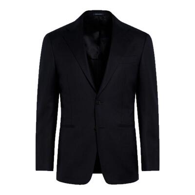 SUITSUPPLY藏青色羊毛西装上衣
