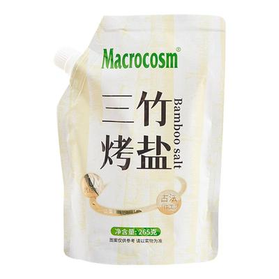 Macrocosm麦格姆古法三烤竹盐食用盐增香提鲜不含抗结剂调味料