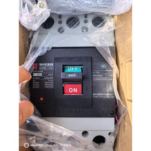议价可维修全新常熟CM3400M塑壳断路器400A原包装没用过成色特别