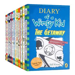 英文原版 小屁孩日记系列 新出版20册 1-20单册+套装 Diary of a Wimpy Kid 英语阅读章节桥梁书 英版 企鹅出版【中图原版进口】