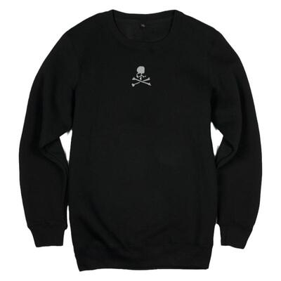 外套金属色套头卫衣圆领