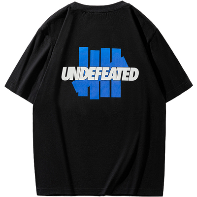 五道杠短袖男女同款宽松T恤