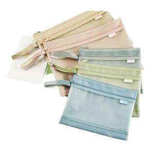 a4文件袋拉链式防水双层手提a5重要家用证件档案包迷你A6小号护照零钱包孕妇产检资料单据票据卡片收纳袋定制