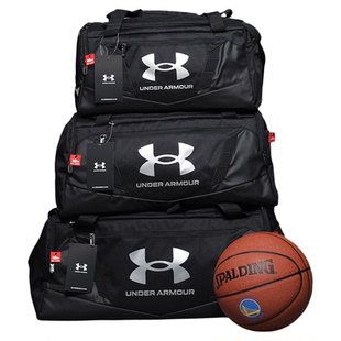 安德玛UA男女运动轻便健身包篮球足球运动训练包单肩斜挎包旅行包