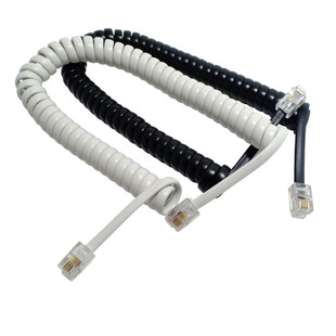 电话机座机话筒连接线固定座机连接加长线电话听筒线手柄线弹簧线