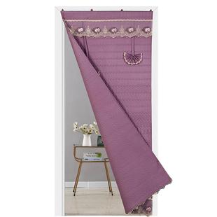 棉门帘空调保温家用防寒隔音隔断帘保暖挡风防风卧室用免打孔双面