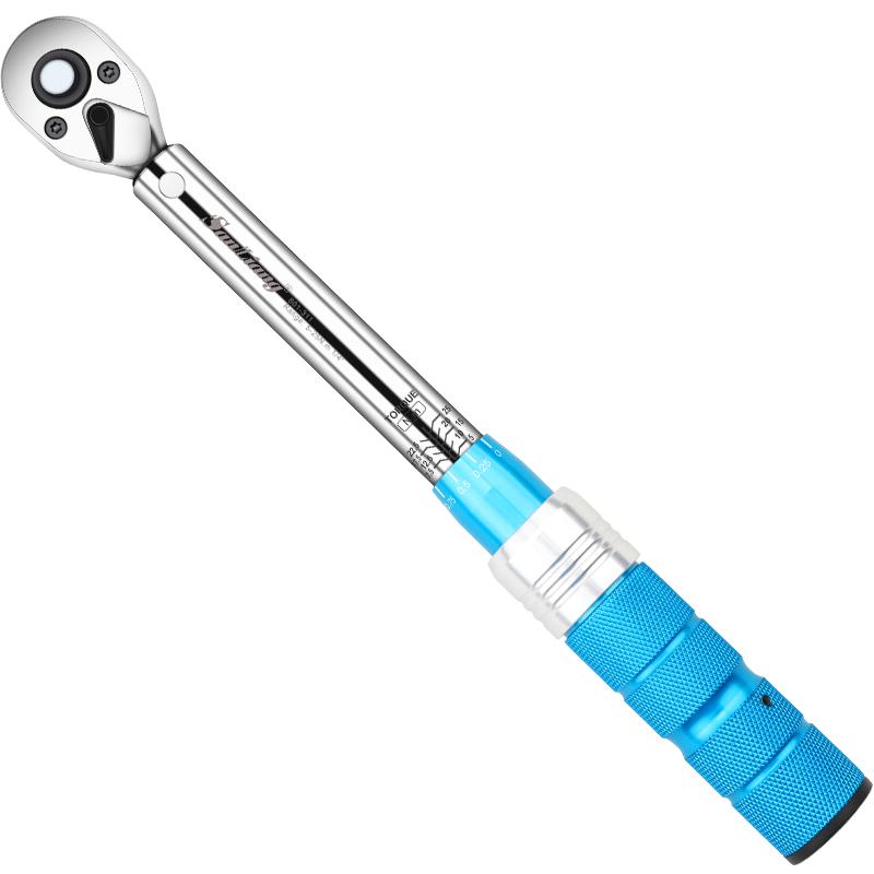 日本三量高精度可调式扭矩力矩公斤扭力扳手火花塞单车汽修轮胎