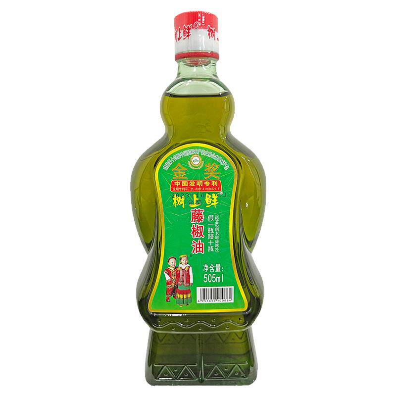 树上鲜藤椒油家用麻油调味油调料