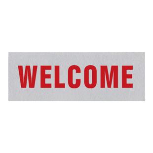 潮店WELCOME玻璃贴纸 复古欢迎光临推拉双开玻璃门装饰广告字贴