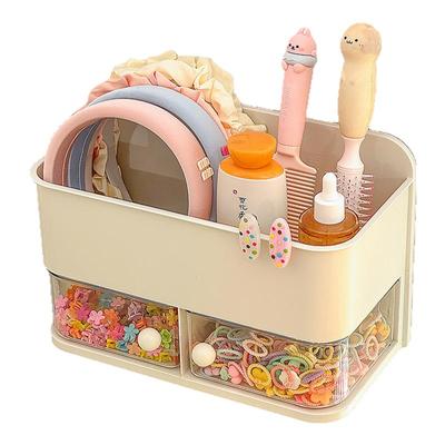 儿童发饰收纳盒壁挂大容量梳子架