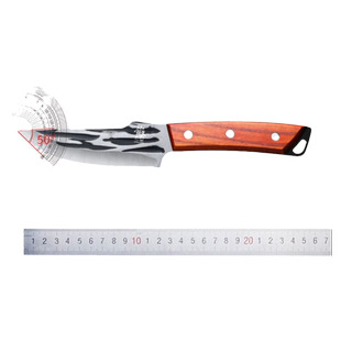 剔骨刀锻打杀猪专用刀放血尖刀小菜刀家用屠宰牛羊分割刀商用刀具