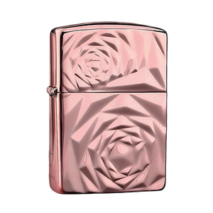 ZIPPO紫金玫瑰盔甲七夕