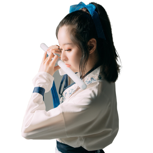 凯艺树脂笛子仿玉笛古风白玉笛演奏专业横笛非竹笛魔道祖师笛