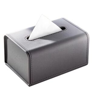 纸巾盒抽纸盒客厅高档创意餐巾纸盒子家用茶几收纳盒弹簧卧室方形