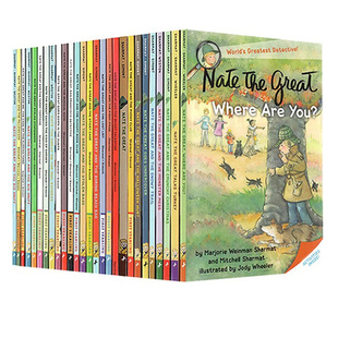 小侦探内特28册全集故事 Nate the Great 儿童初级章节书桥梁书 寒暑假推荐280L-600L小初文学小说英文原版7-12岁 大音