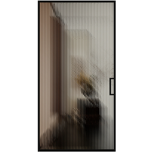 灰色长虹贴膜客厅厨房推拉门窗隔断装饰玻璃贴纸透光半模糊防爆膜