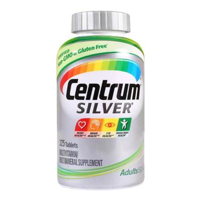 美国直邮CENTRUM善存银片50岁复合维生素善存片提高免疫325粒